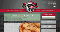 Desktop Screenshot of dominickspizza.net